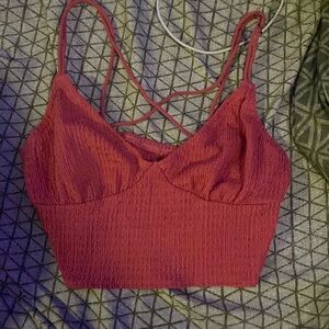 Women’s hot pink tank top